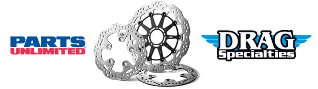 Parts Unlimited & Drag Specialties expands selection of rotors from SBS