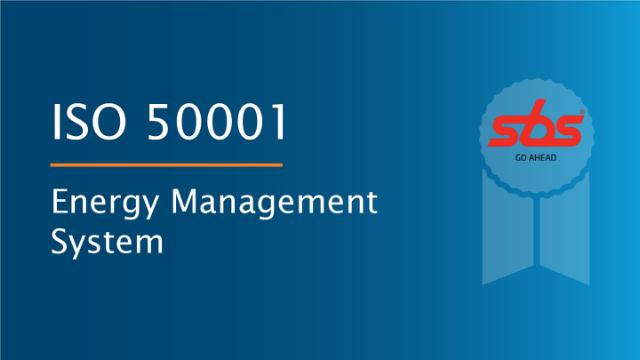 SBS obtains ISO 50001 Energy Management Certification