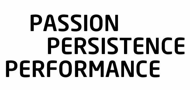 SBS Values Passion, Persistence and Performance