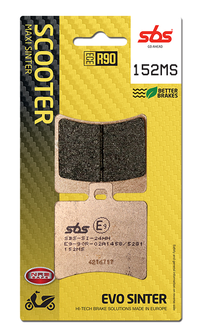Scooter brake pads - ideal brake performance