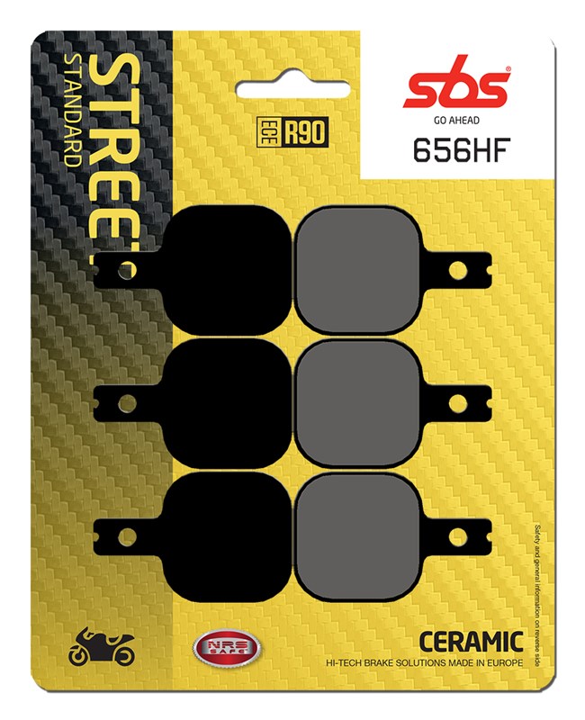 Harrison//Billet Calipers SBS Road Ceramic Brake Pads 656HF Mini 6